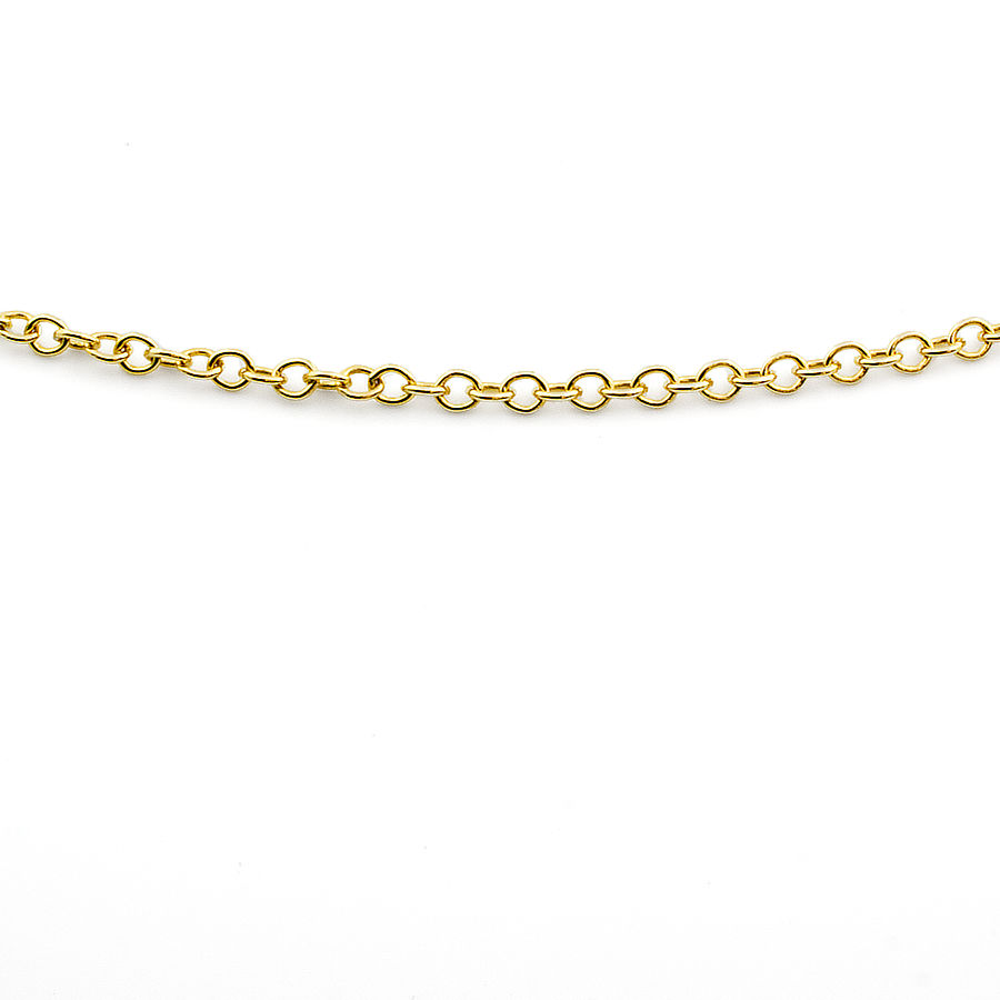 9ct gold 22 inch trace Chain